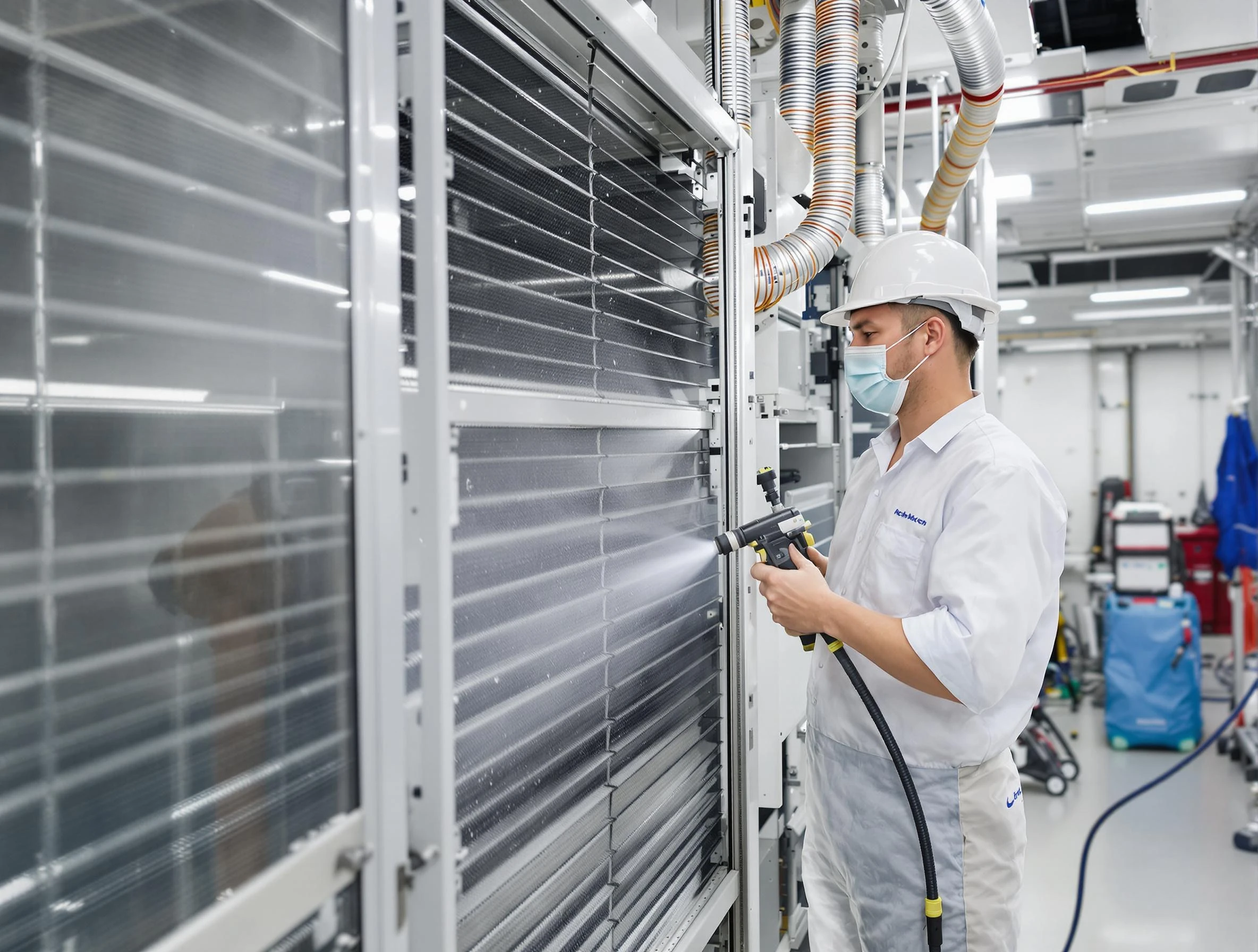 Professional AC coil cleaning by Plymouth Air Duct Cleaning in Plymouth