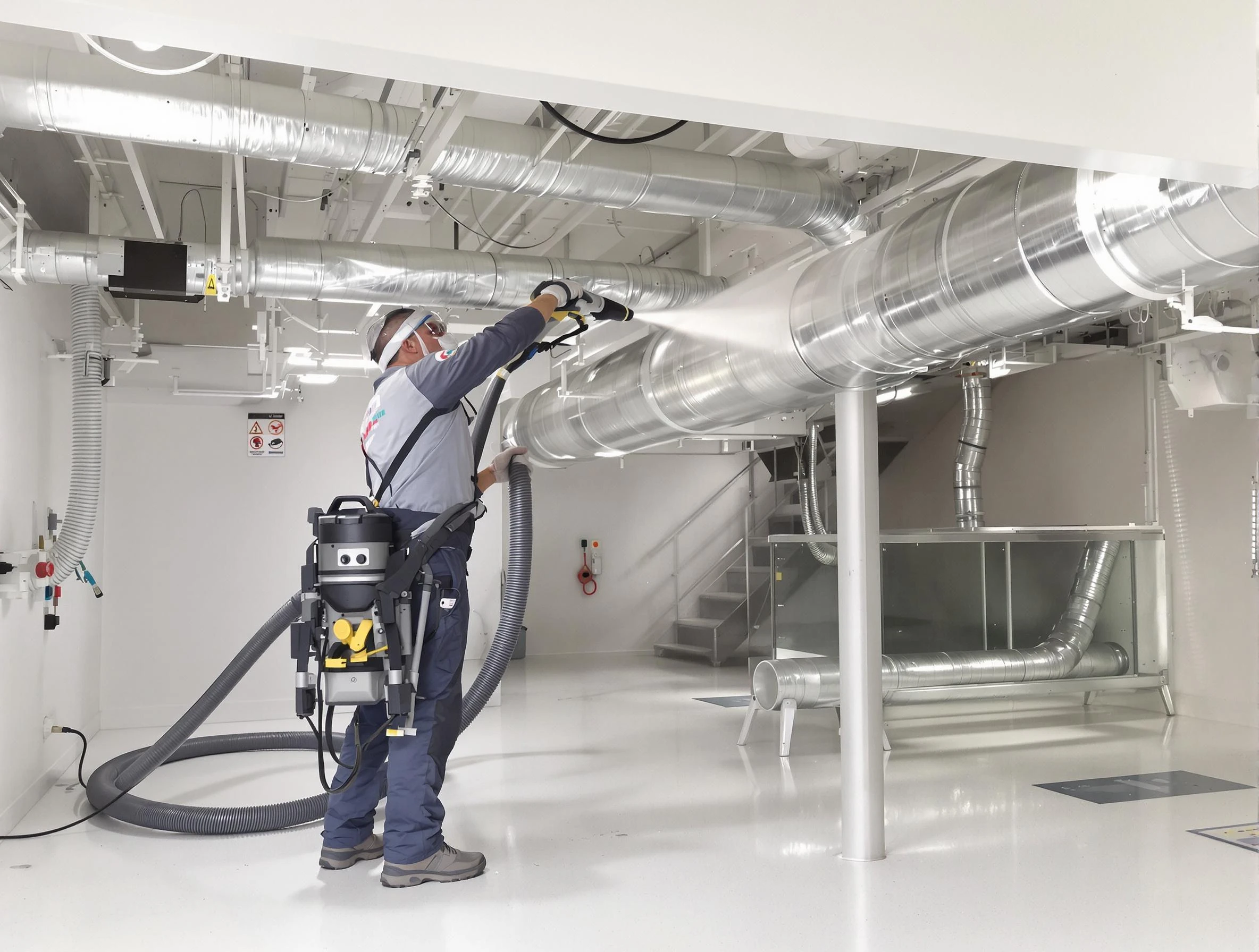 Professional central duct cleaning by Plymouth Air Duct Cleaning in Plymouth