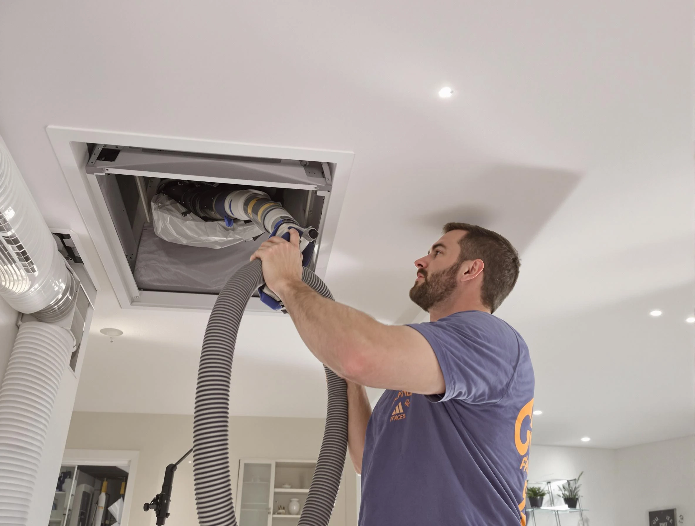 Precision indoor duct cleaning by Plymouth Air Duct Cleaning in Plymouth